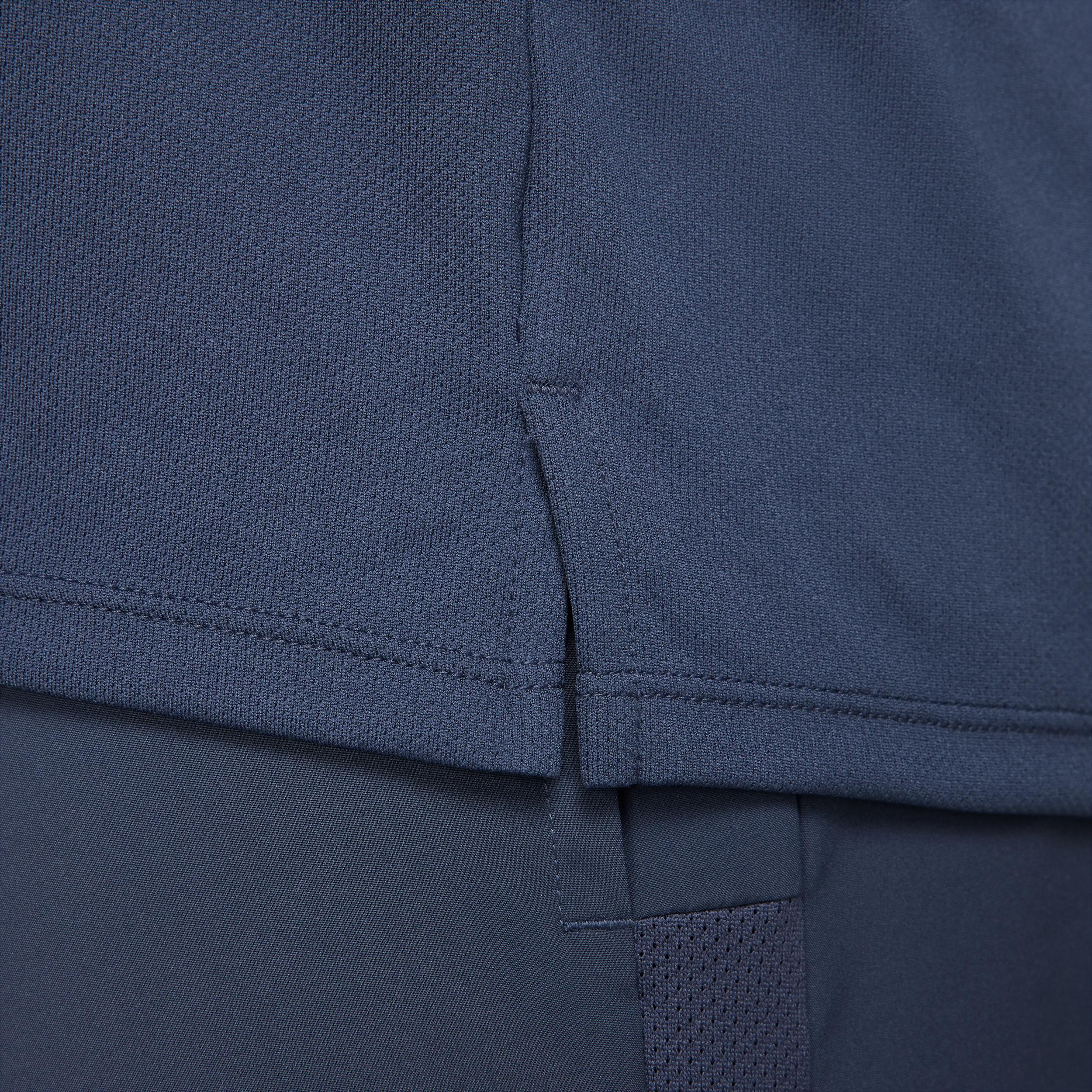 Nike Mens Miler Dri-FIT UV Short-Sleeve Running Top | DV9315-437 Product Image