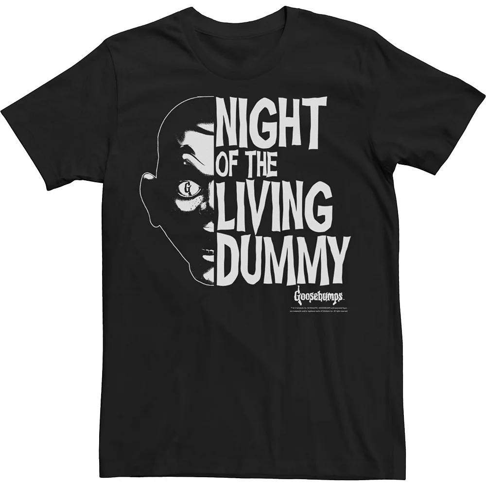 Men's Goosebumps Night Of The Living Dummy Poster Tee,  Product Image