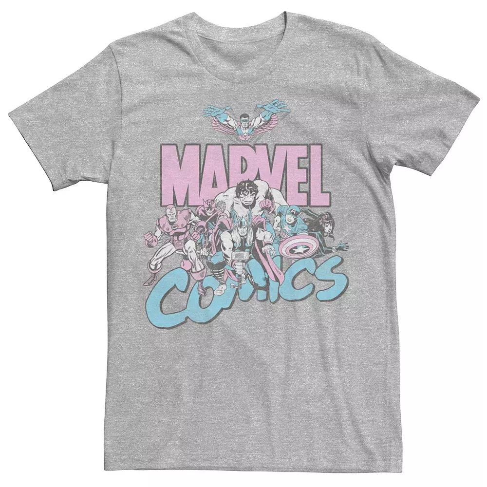 Men's Marvel Pastel Group Tee,  Product Image