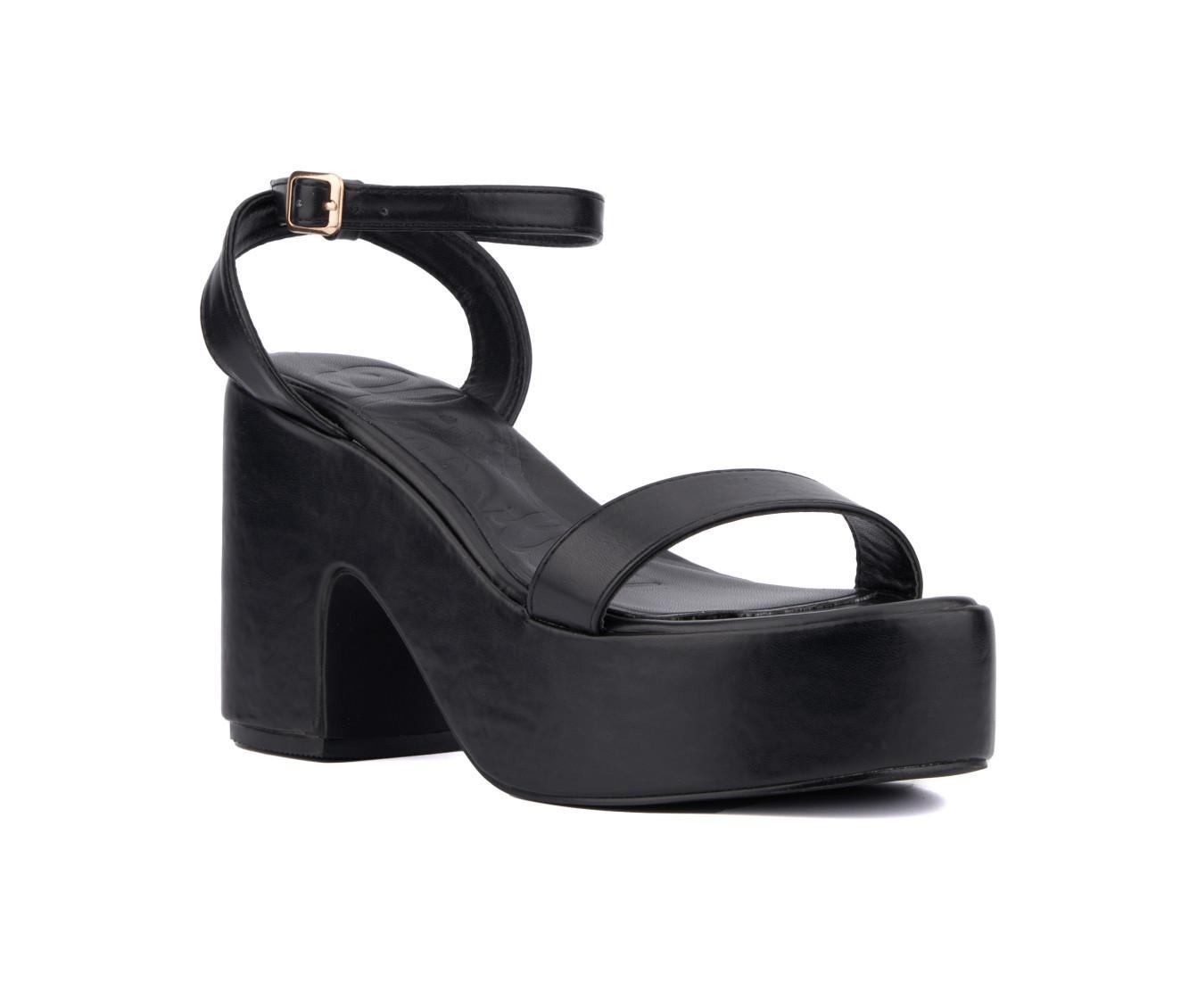 Women's Olivia Miller Charmer Platform Dress Sandals Product Image
