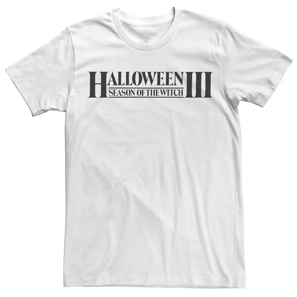 Men's Halloween 3 Simple Title Logo Tee,  Product Image