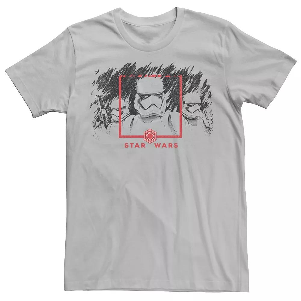 Men's Star Wars The Rise of Skywalker Stormtrooper Smudge Tee,  Product Image