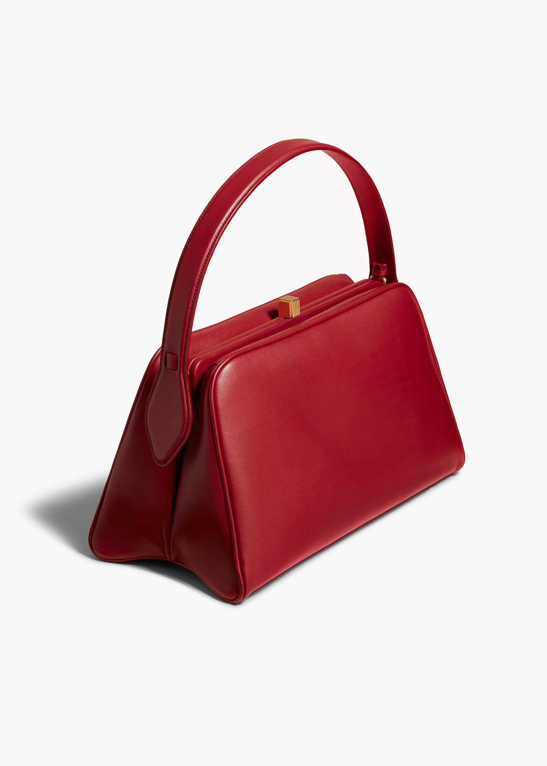 Cate Bag in Oxblood Leather Product Image
