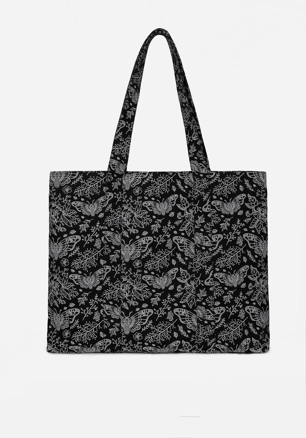 Papillion Denim Tote Bag Product Image