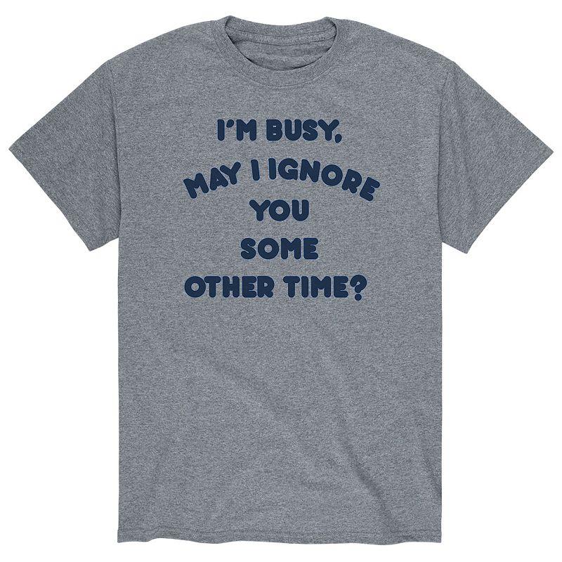 Men's I'm Busy Graphic Tee,  Product Image