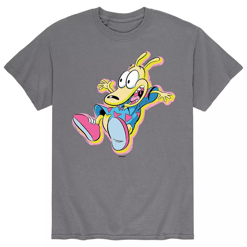 Men's Rocko's Modern Life Jumping Rocko Tee,  Product Image