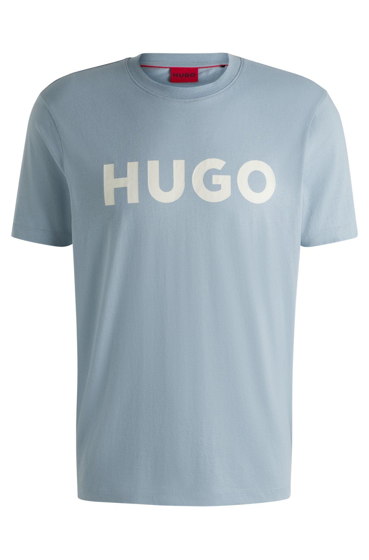 Regular-fit T-shirt in cotton jersey with logo artwork Product Image