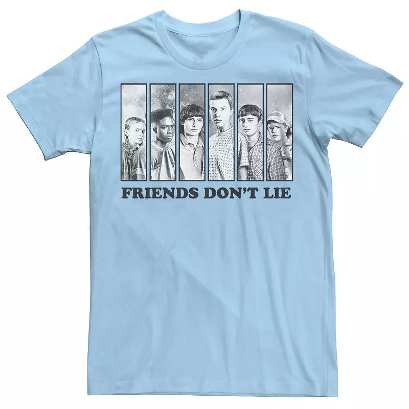 Men's Stranger Things Friends Don't Lie Group Graphic Tee,  Product Image