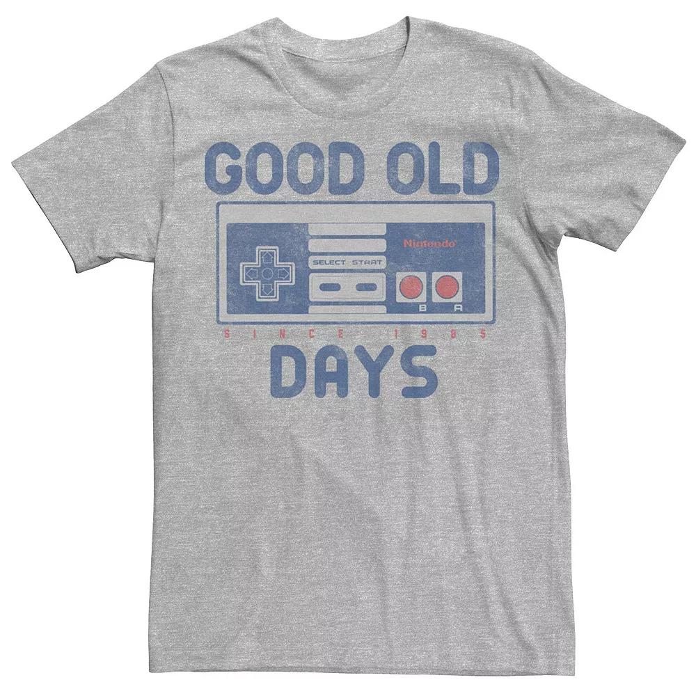 Men's Nintendo NES Controller Good Old Days Retro Tee,  Product Image