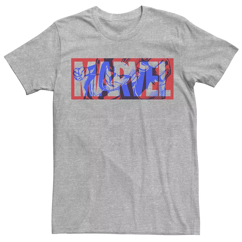 Men's Marvel Captain Marvel Large Classic Movie Logo Graphic Tee,  Product Image