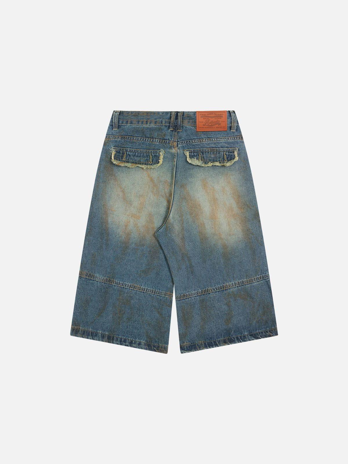 Aelfric Eden Washed Button Longline Jorts Product Image