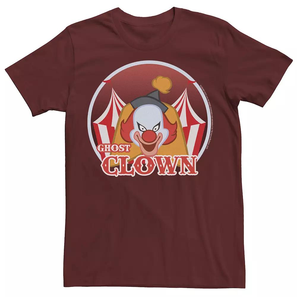 Men's Scooby-Doo Ghost Clown Retro Logo Tee,  Product Image