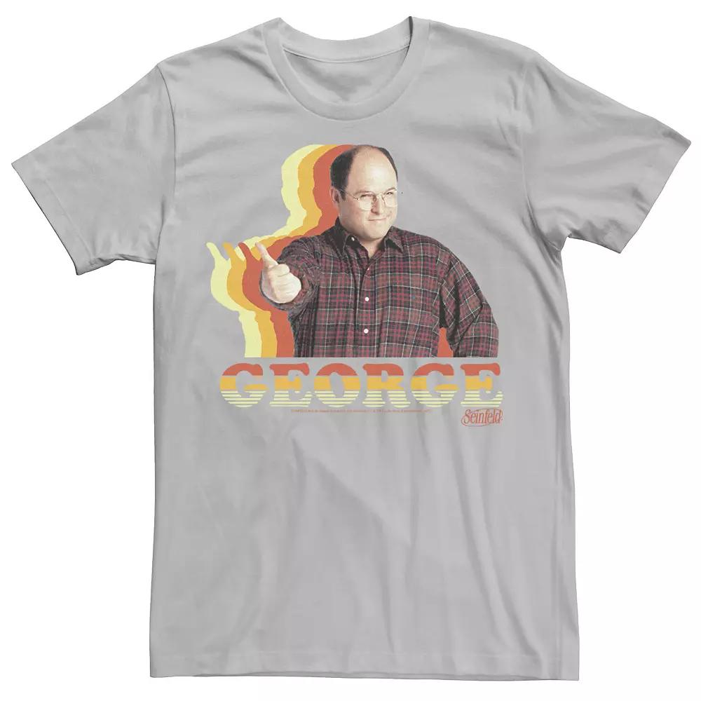 Men's Seinfeld George Thumb Up Colorful Tee,  Product Image
