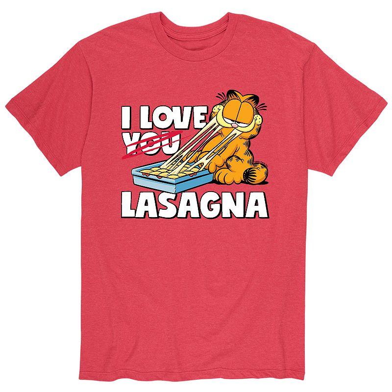 Men's Garfield I Love Lasagna Tee,  Product Image