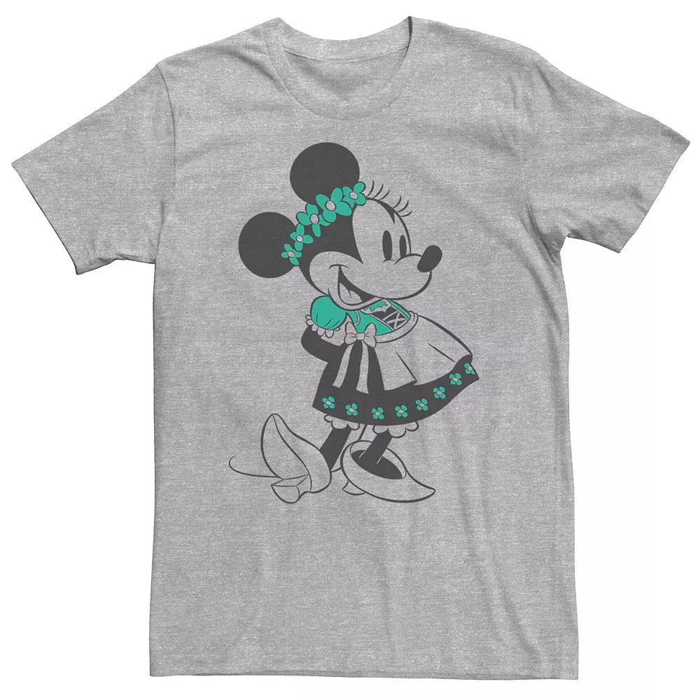 Big & Tall Disney Minnie Mouse Vintage Dirndl Portrait Tee, Men's,  Product Image