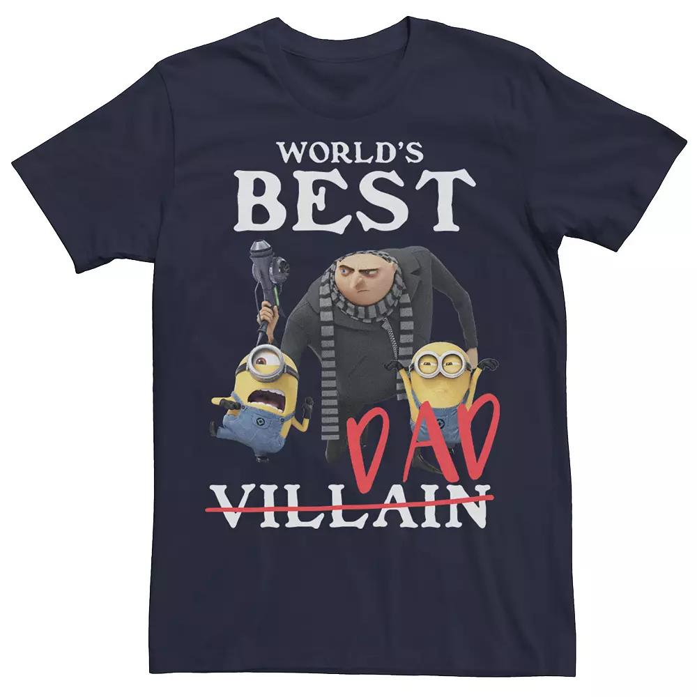 Men's Despicable Me Minions The Creature "World's Best Dad" Portrait Tee,  Product Image