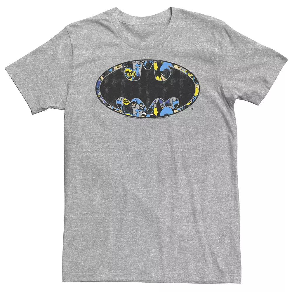 Big & Tall DC Comics Batman Logo Comic Fill Tee, Men's,  Product Image