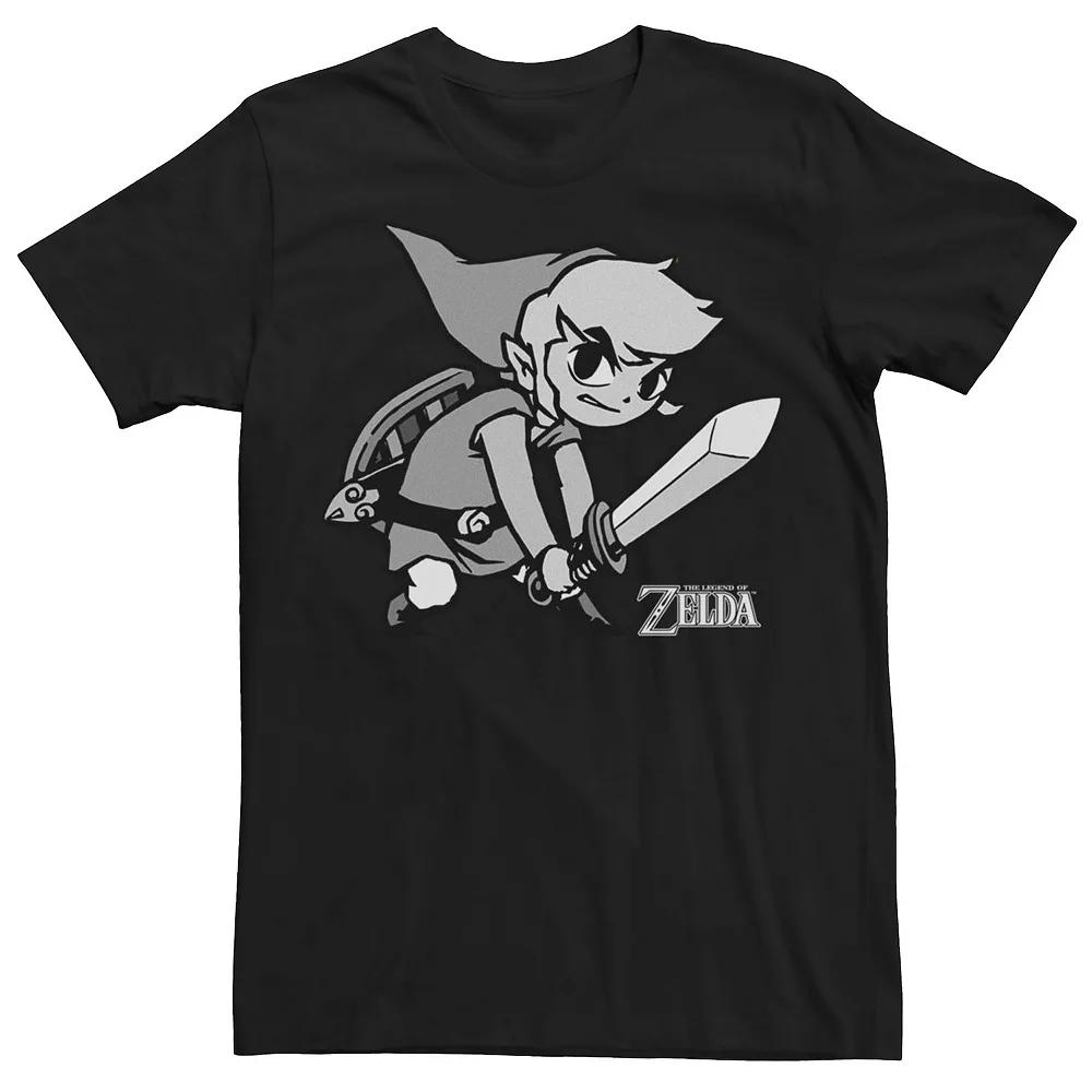 Men's Nintendo Zelda Wind Waker Link Fight Stance Tee,  Product Image