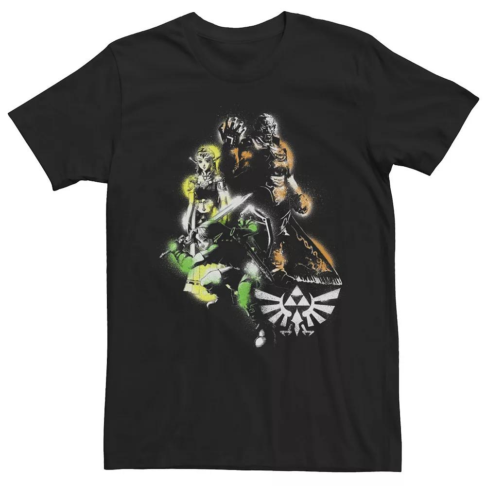 Men's Jurassic Park Gradient Sunset Logo Tee,  Product Image