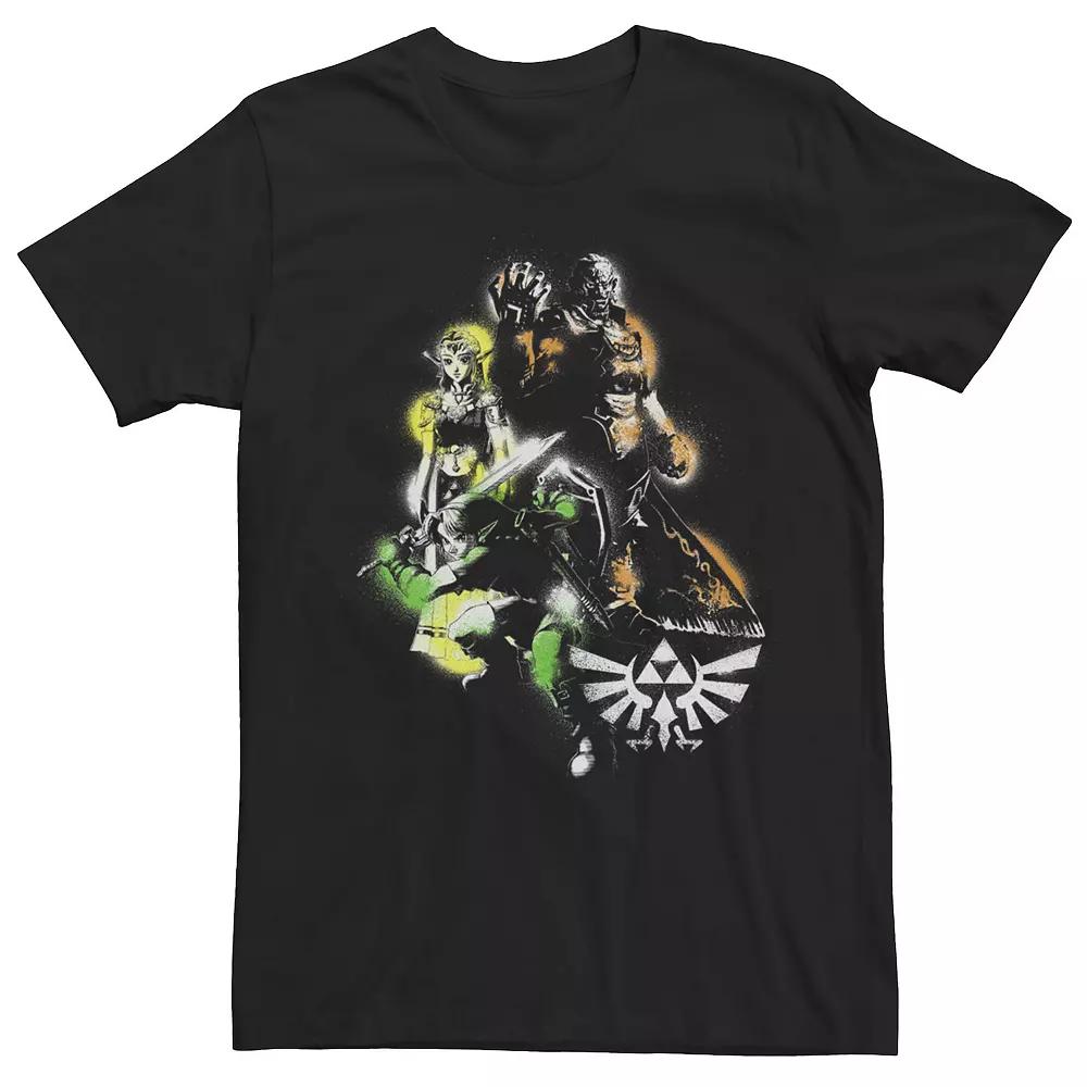 Men's Jurassic Park Gradient Sunset Logo Tee,  Product Image