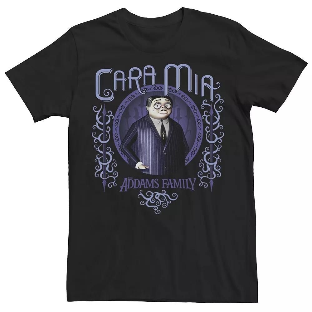Men's The Addams Family Gomez Cara Mia Portrait Graphic Tee,  Product Image
