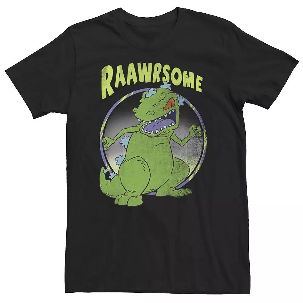 Big & Tall Nickelodeon Rugrats Reptar "Raawrsome" Circle Portrait Tee, Men's,  Product Image