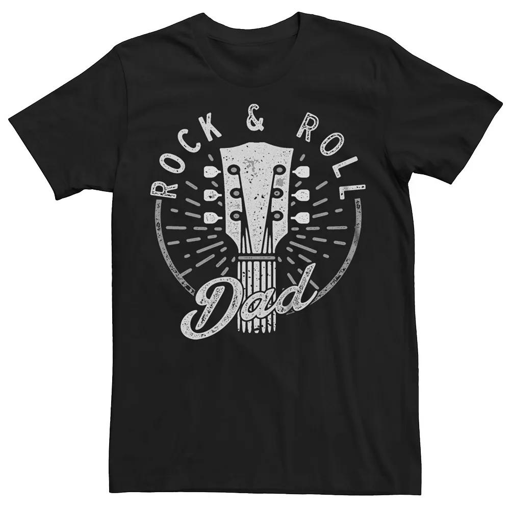 Big & Tall Rock And Roll Dad Graphic Tee, Men's,  Product Image