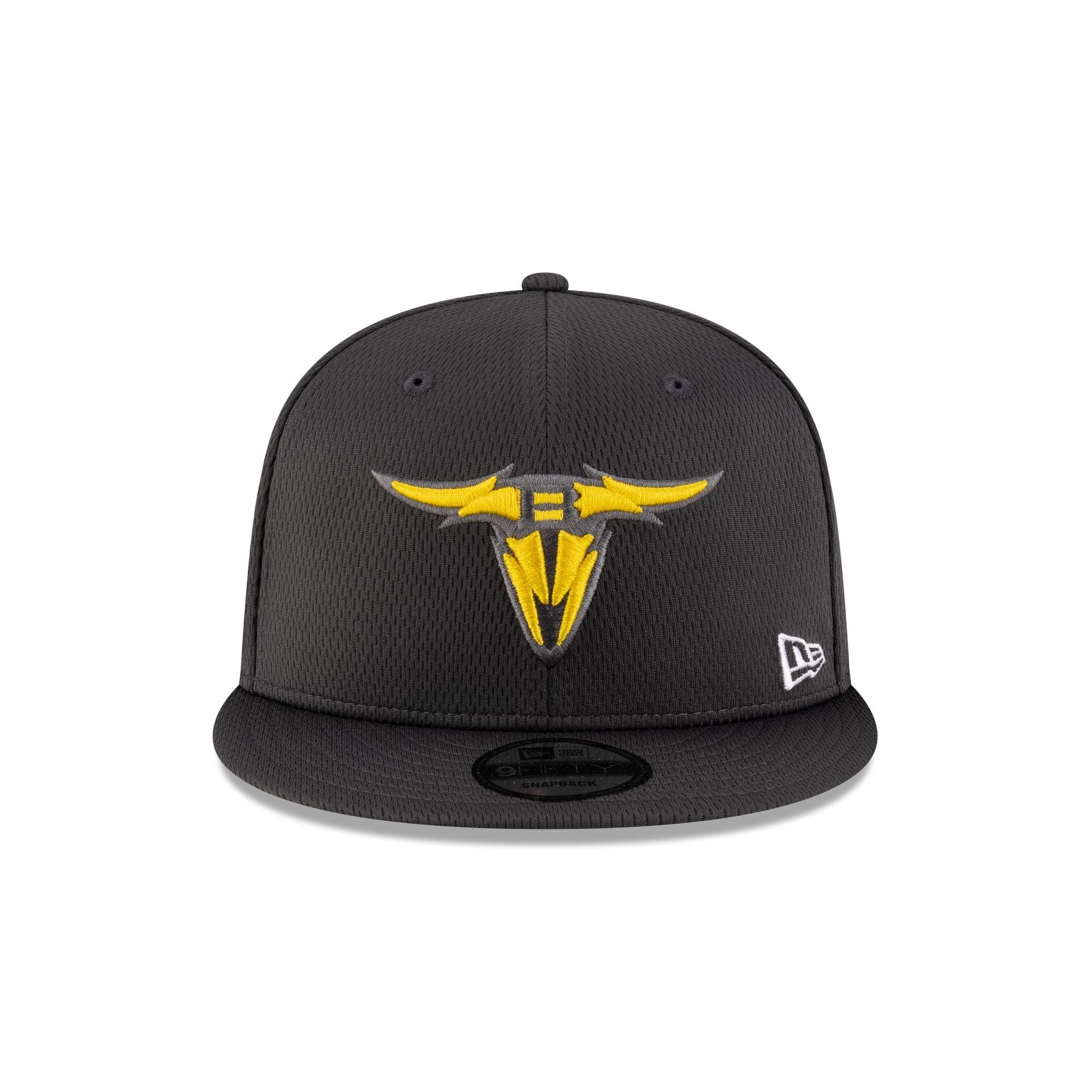 San Antonio Brahmas Gray 9FIFTY Snapback Hat Male Product Image