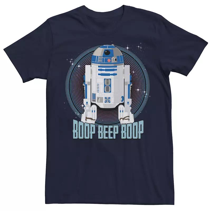 Men's Star Wars R2-D2 Boop Beep Boop Circle Tee,  Product Image