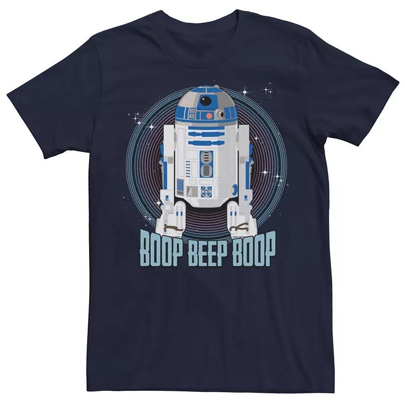 Men's Star Wars R2-D2 Boop Beep Boop Circle Tee,  Product Image