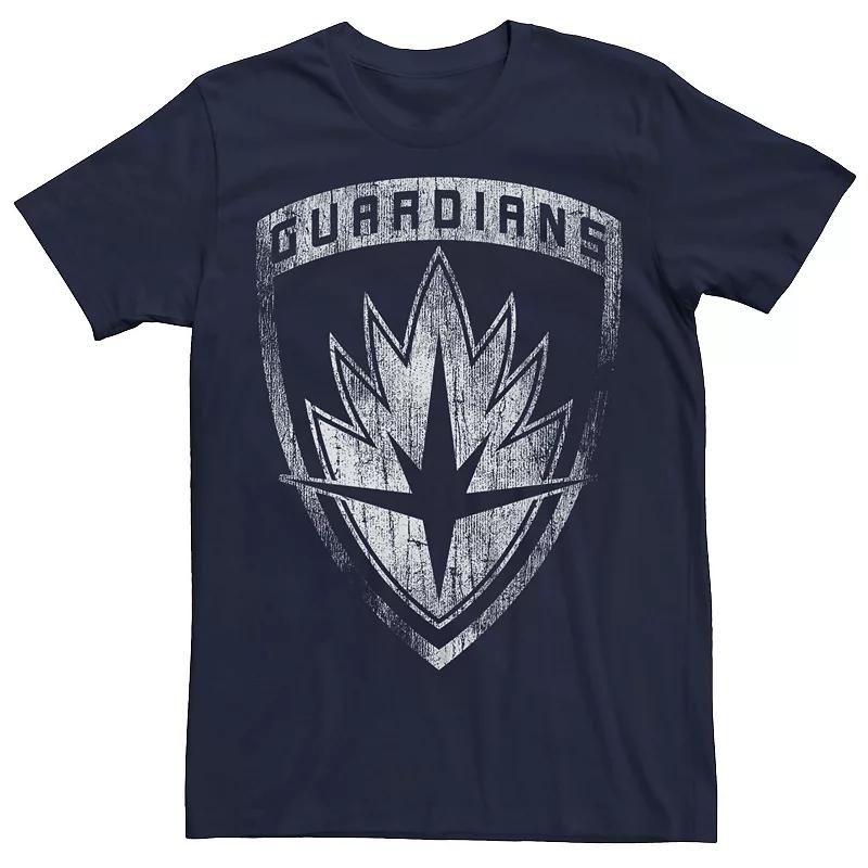 Men's Marvel Guardians Of The Galaxy Neon Green Crest Shield Graphic Tee,  Product Image