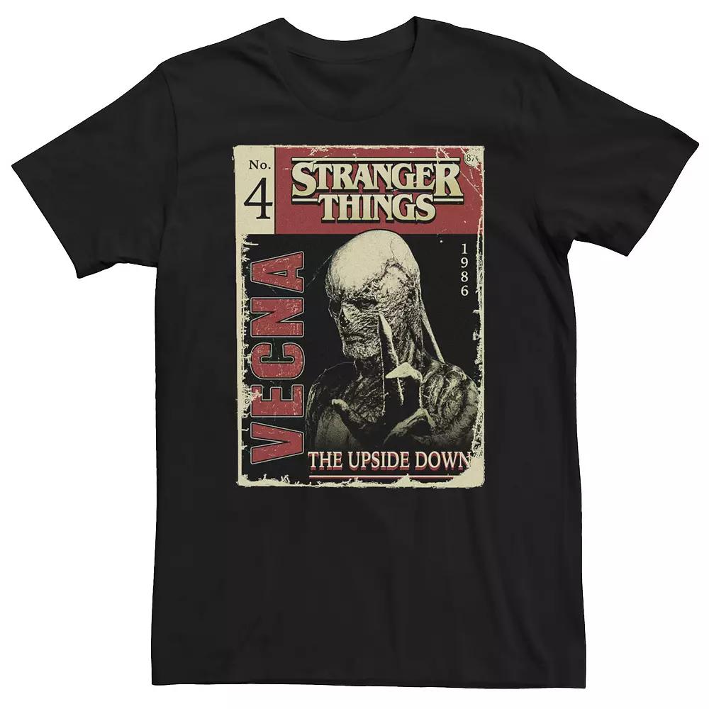 Big & Tall Netflix Stranger Things 1986 Vecna The Upside Down Tee, Men's,  Product Image
