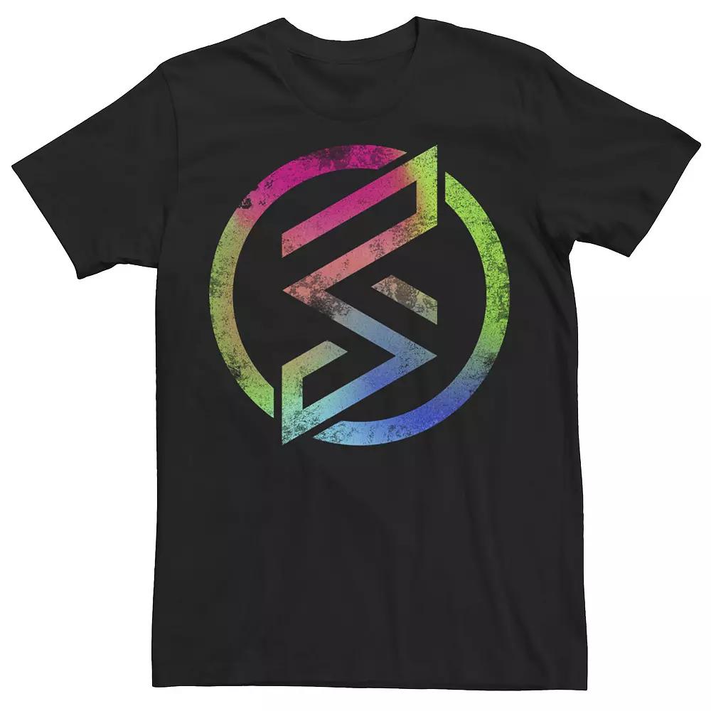 Men's Marvel Rising Secret Warriors Neon Gradient Logo Tee,  Product Image