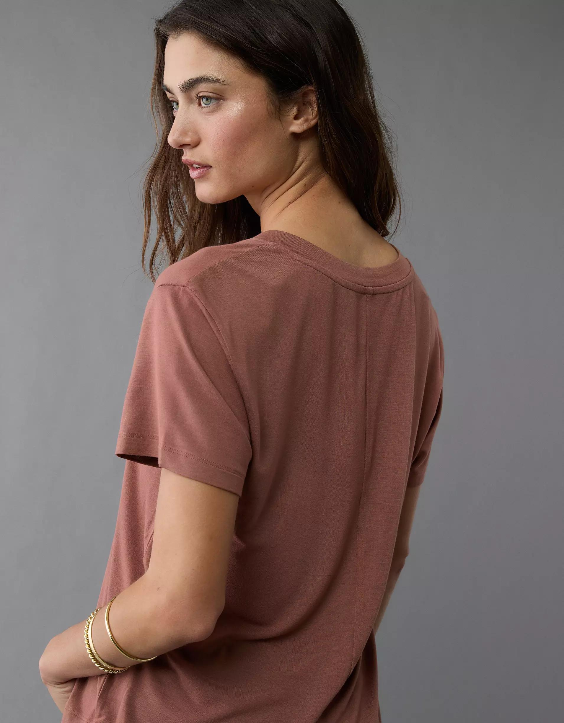 AE Soft & Sexy V-Neck T-Shirt Product Image