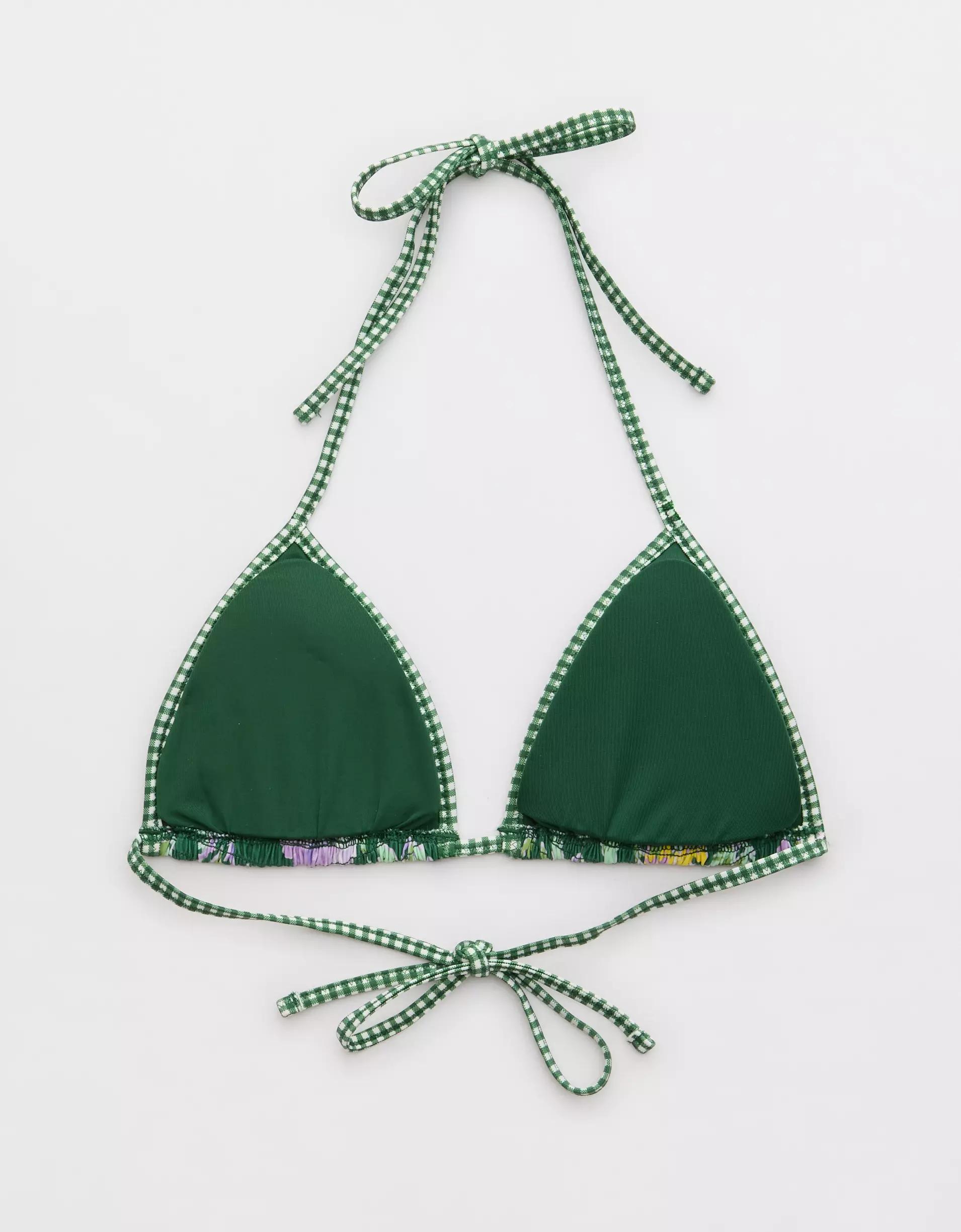 Aerie The Sun-Lover Smocked Bikini Top Product Image