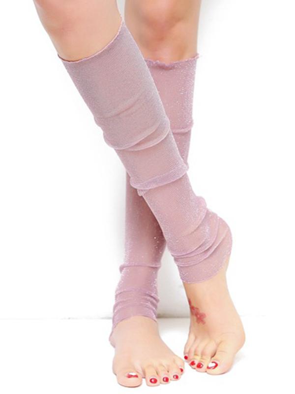 Sun Protection Mesh Solid Color Sleevelet Product Image