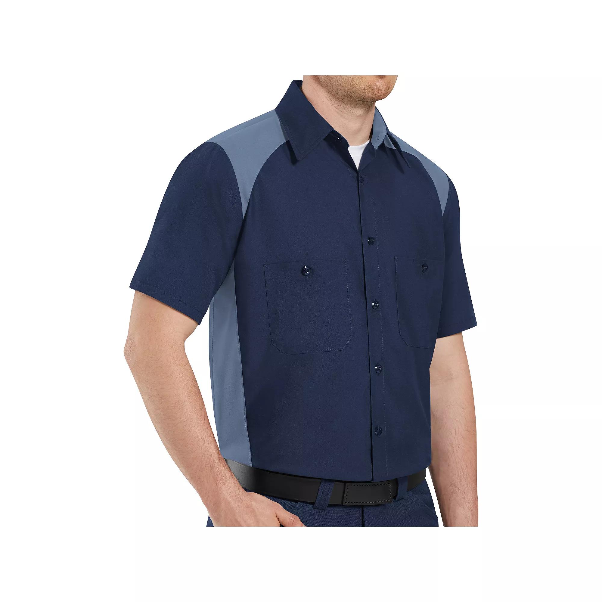 Red Kap Men's Short Sleeve Motorsports Shirt Product Image