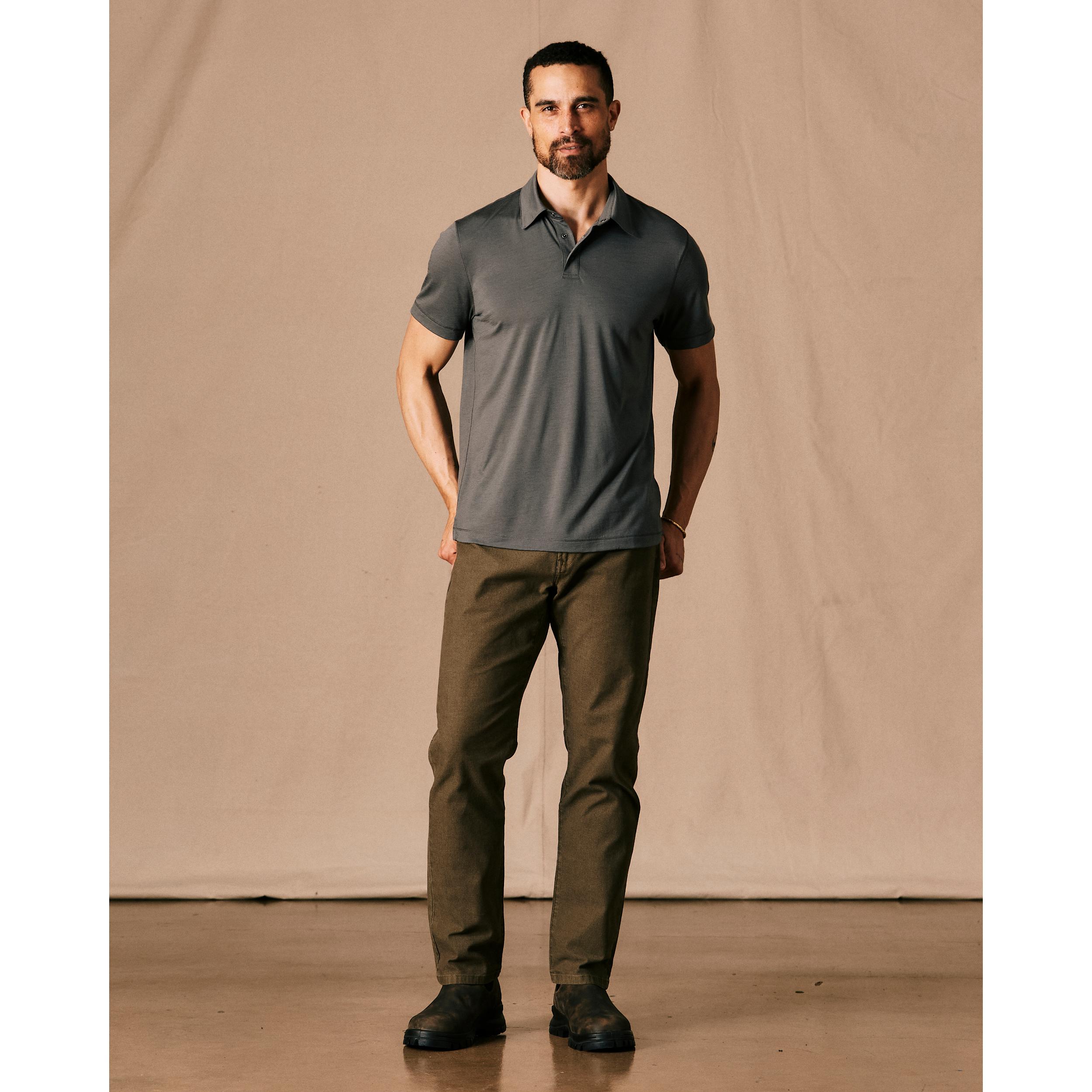 72-Hour Merino Polo Shirt Product Image