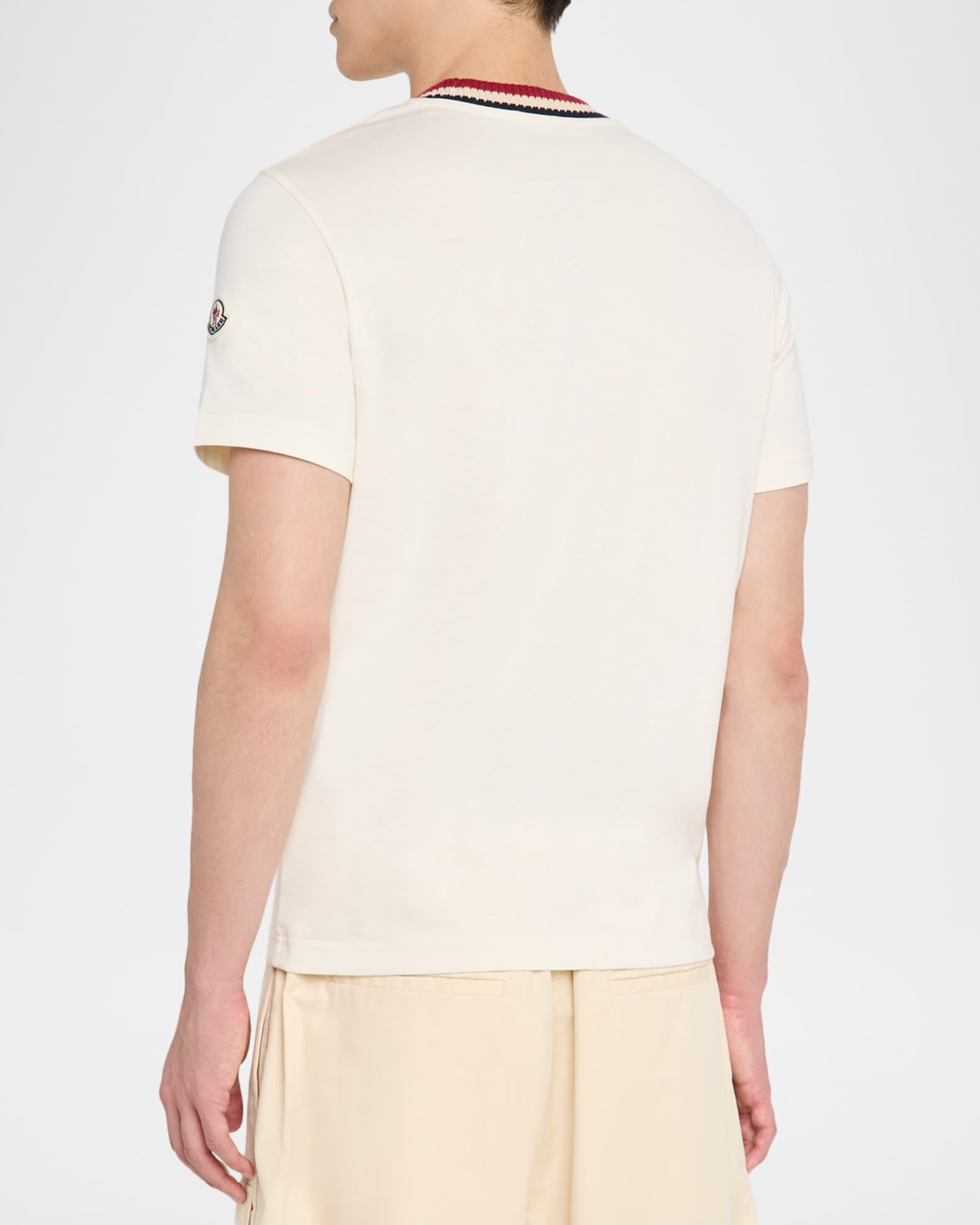 Men's Jersey Stripe-Ribbed Crewneck T-Shirt Product Image