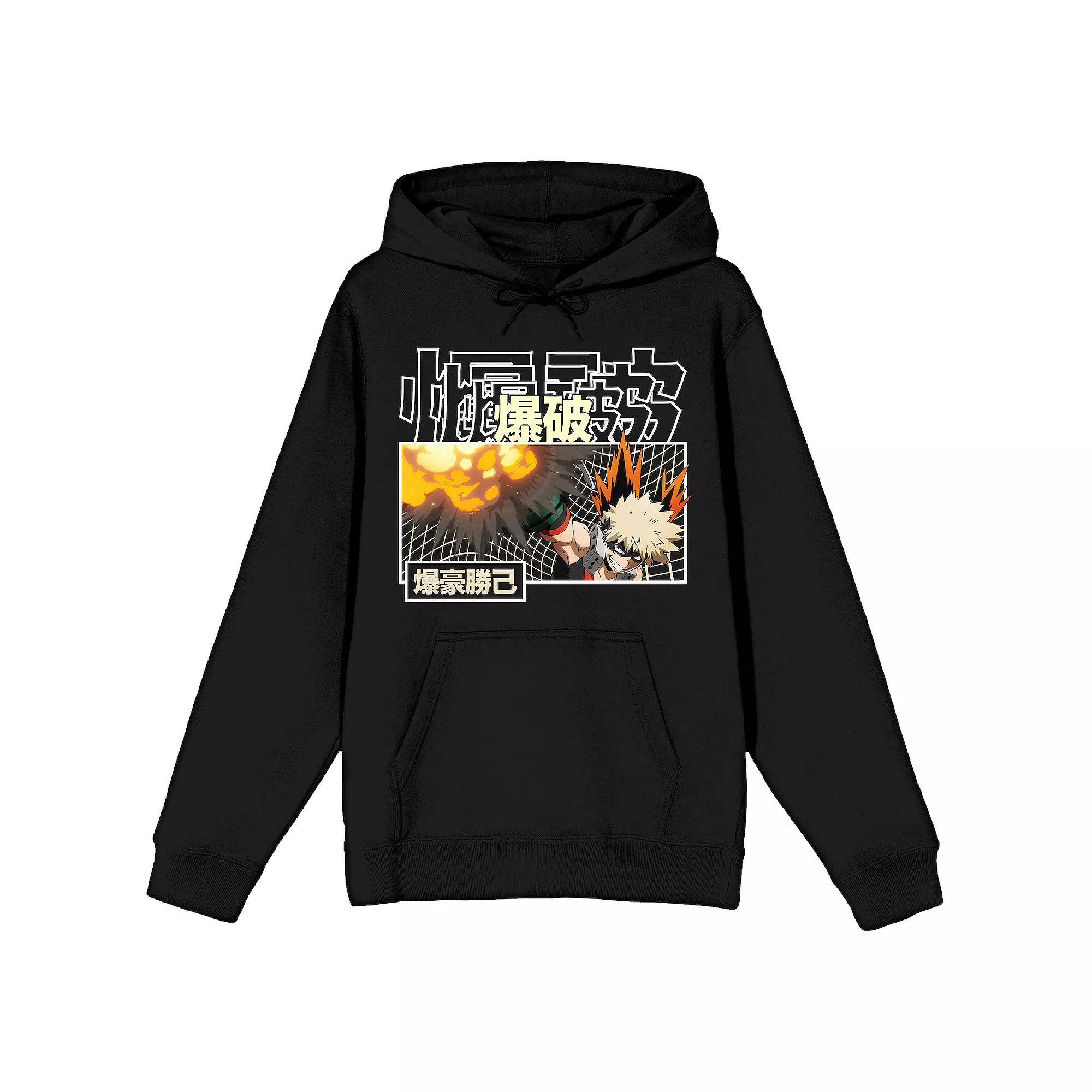 Men's My Hero Academia Hooded Sweatshirt,  Product Image