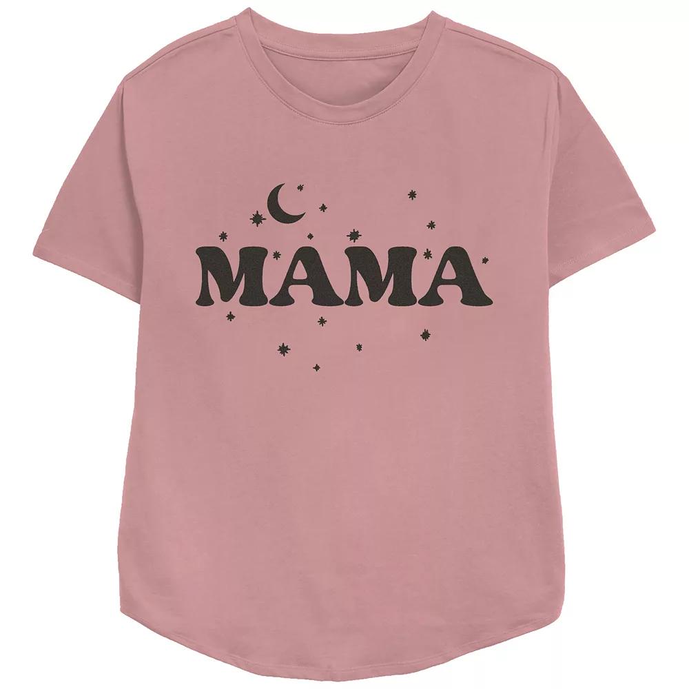 Women's Mama Relaxed Fit Graphic Tee,  Product Image