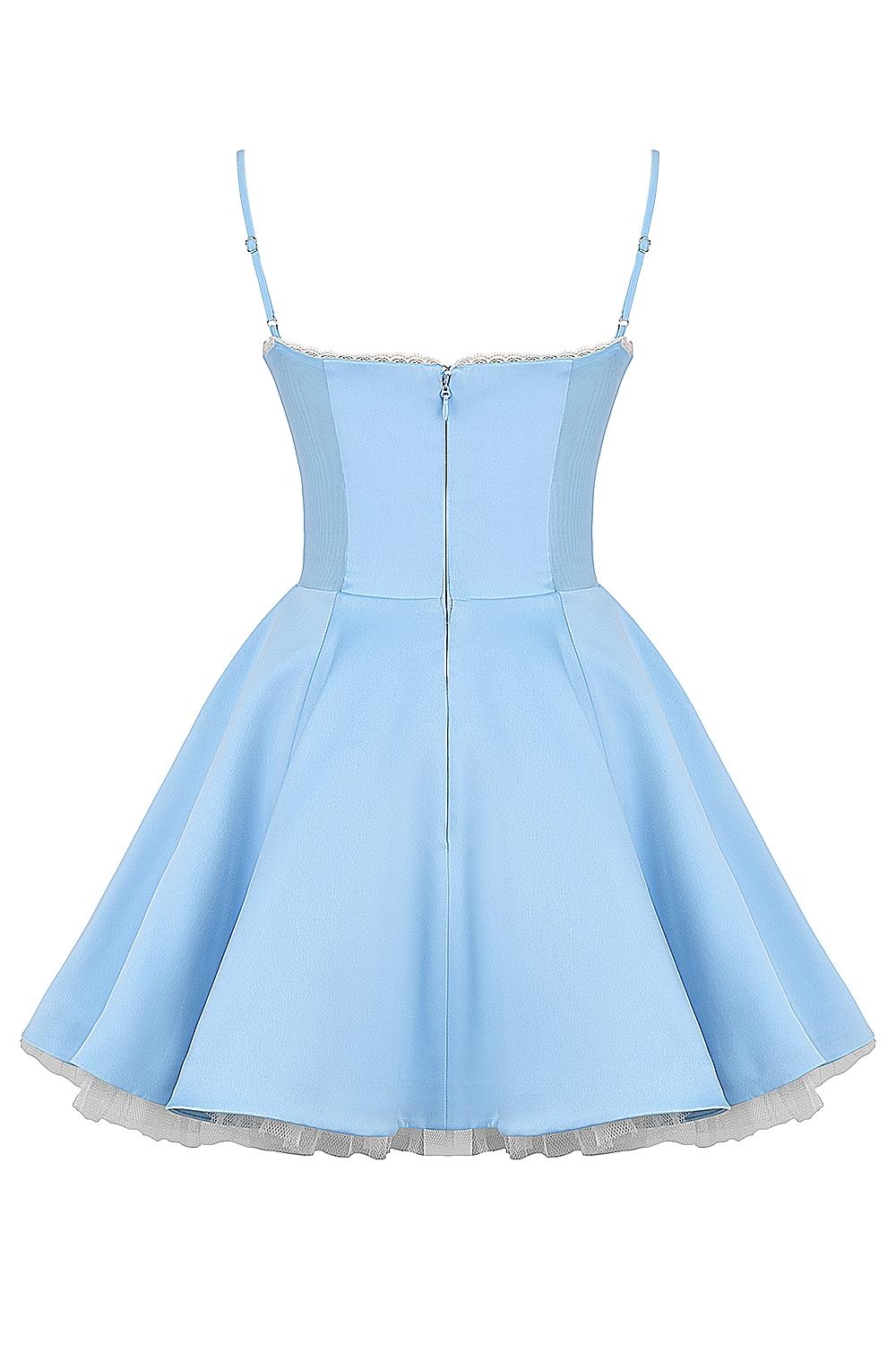 Minimoiselle  cinderella blue tulle mini dress Product Image