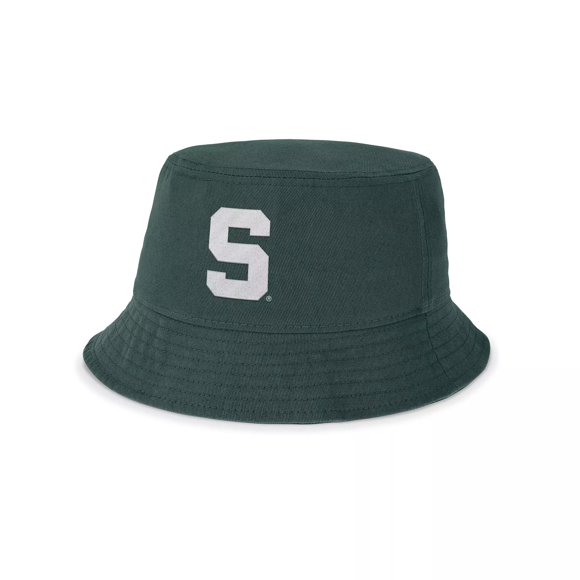 Men's Nike Green Michigan State Spartans Apex Bucket Hat Product Image
