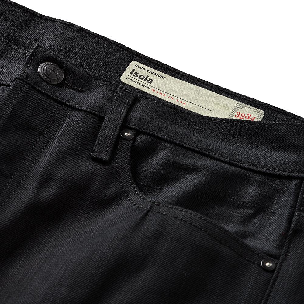 Isola Straight Denim - Raw Black Product Image