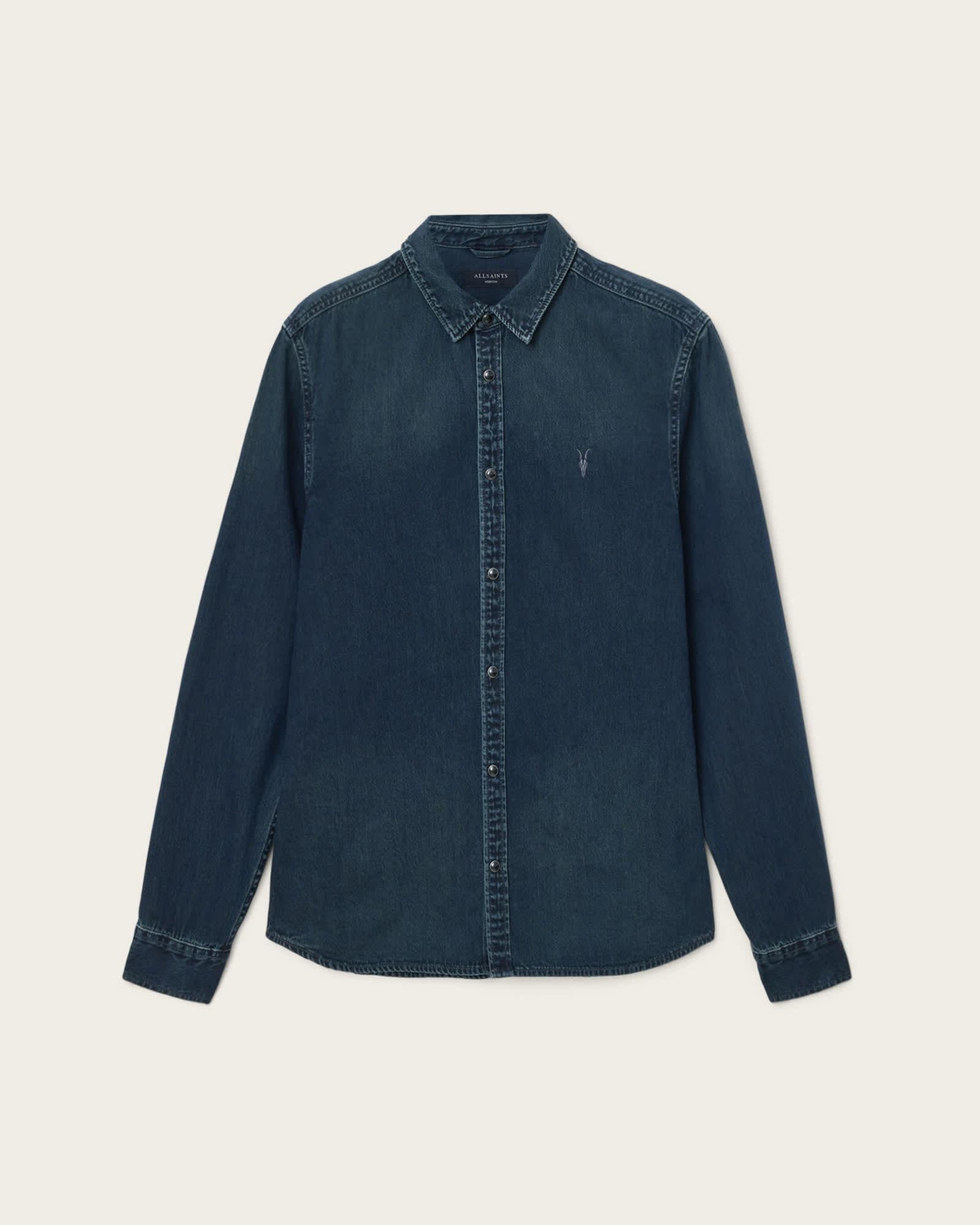 Gleason Ramskull Denim Shirt Product Image