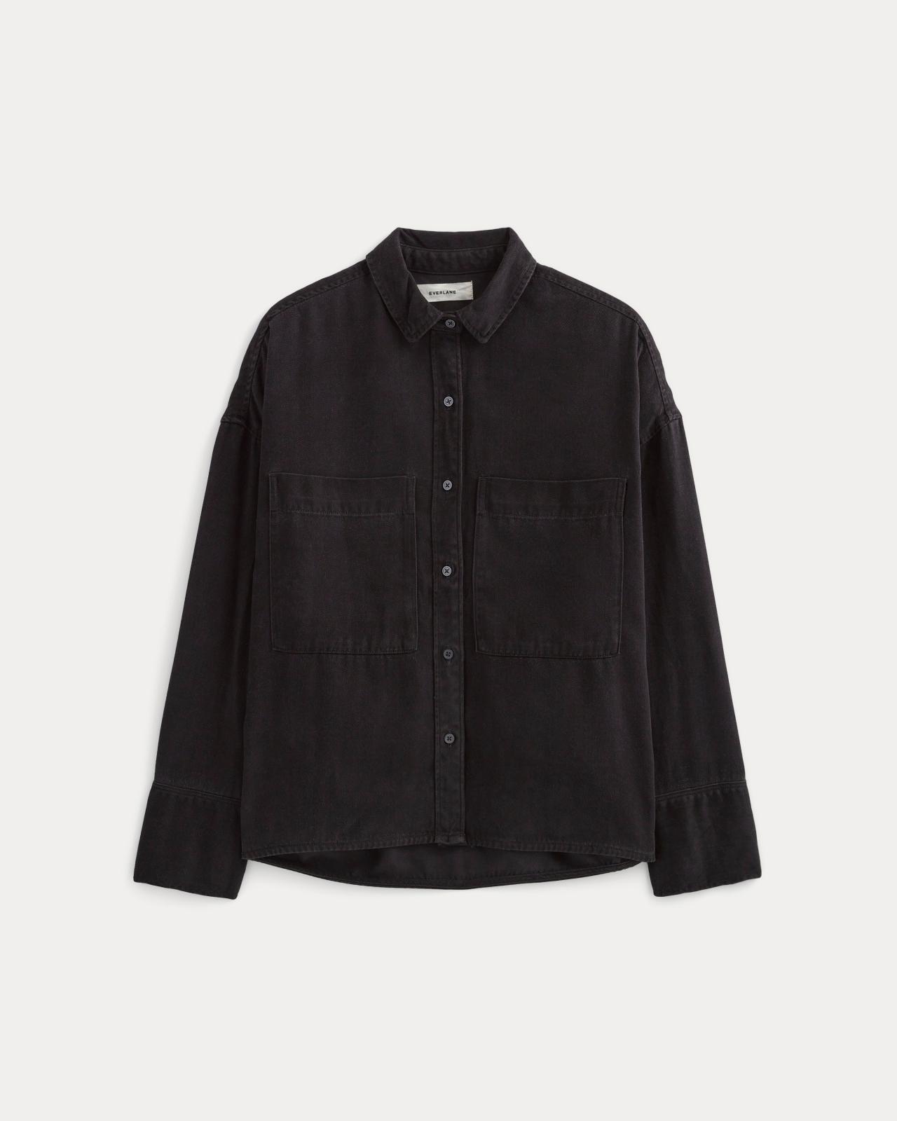The Boxy Overshirt in Buttersoft Product Image