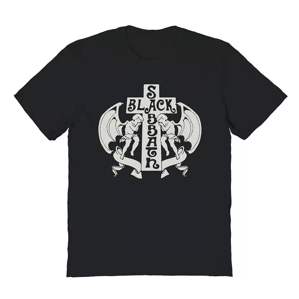 Men's Black Sabbath Cherub Cross Graphic Tee, Adult Unisex,  Product Image