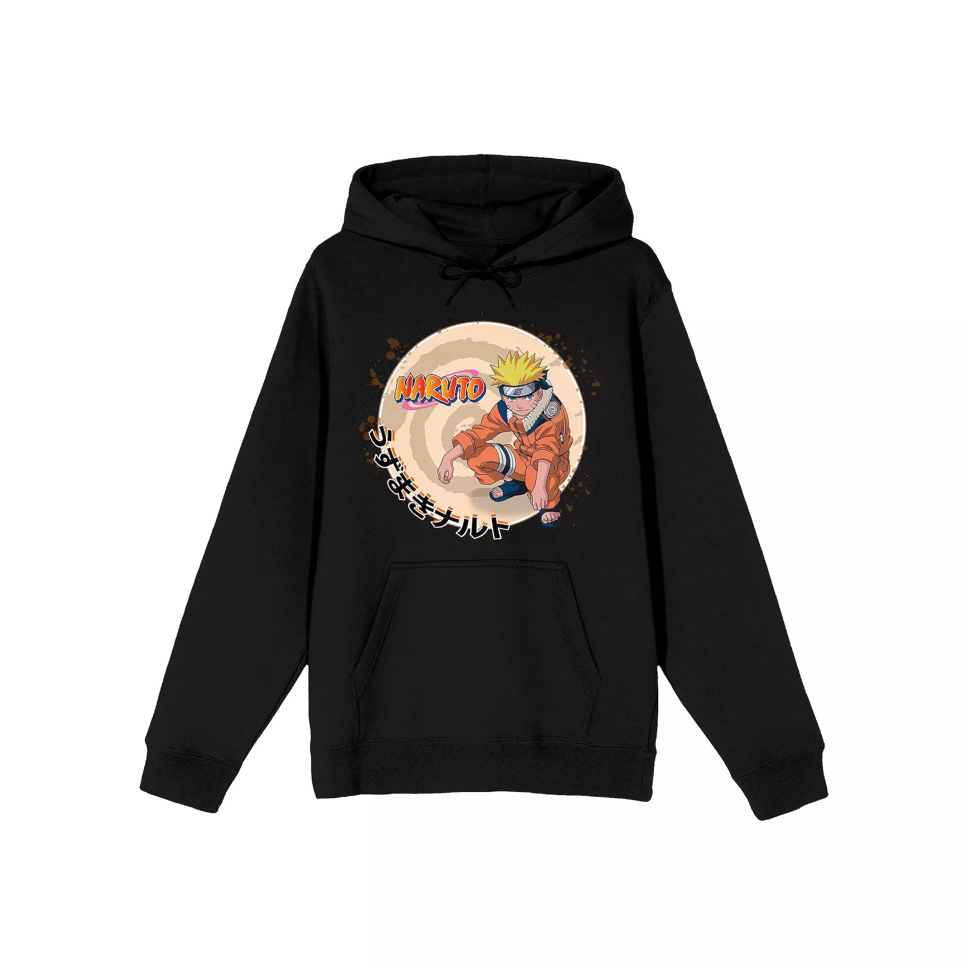 Men's Naruto Main Character Kanji Hoodie,  Product Image