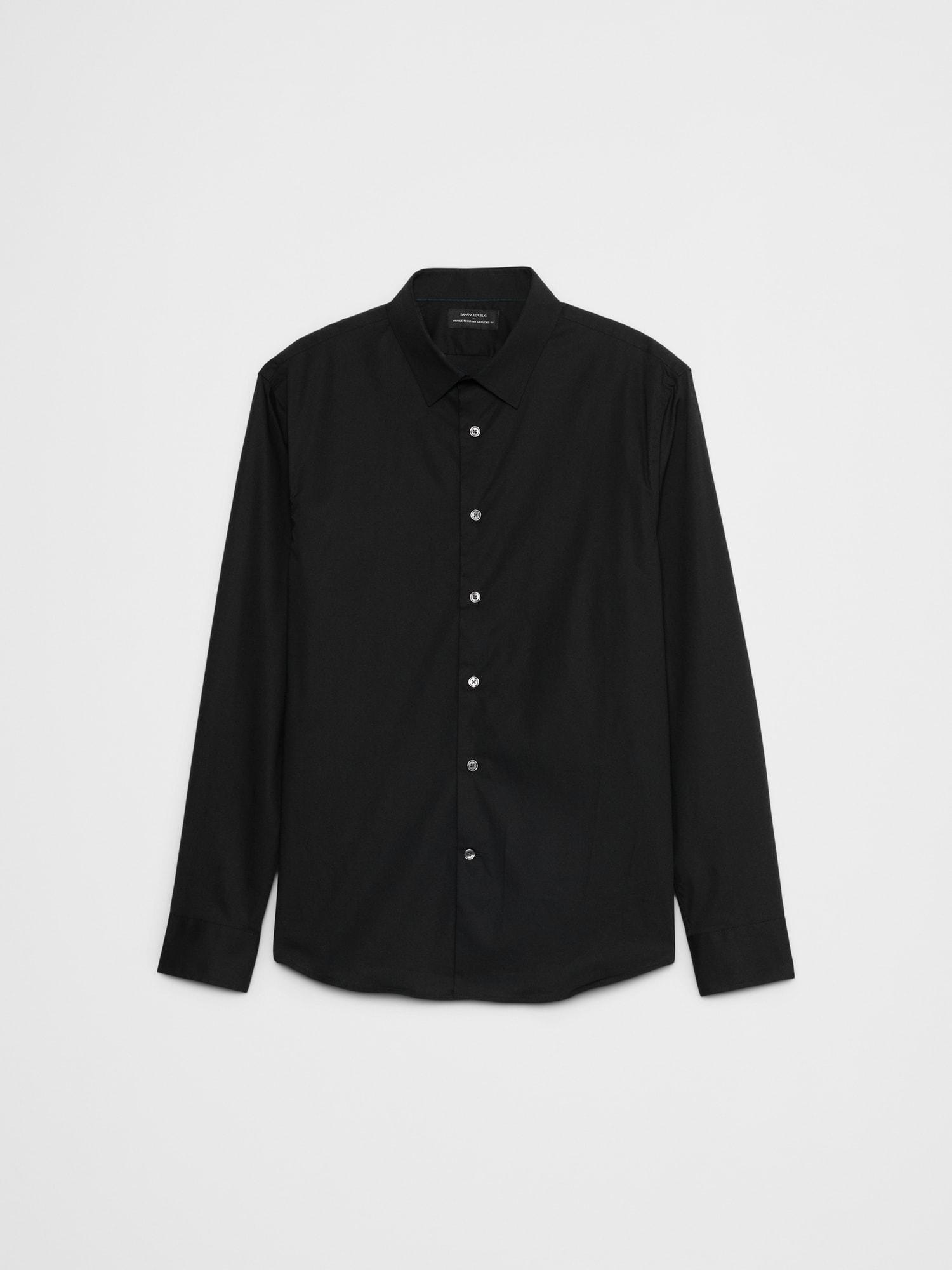 Slim Untucked Dress Shirt Product Image