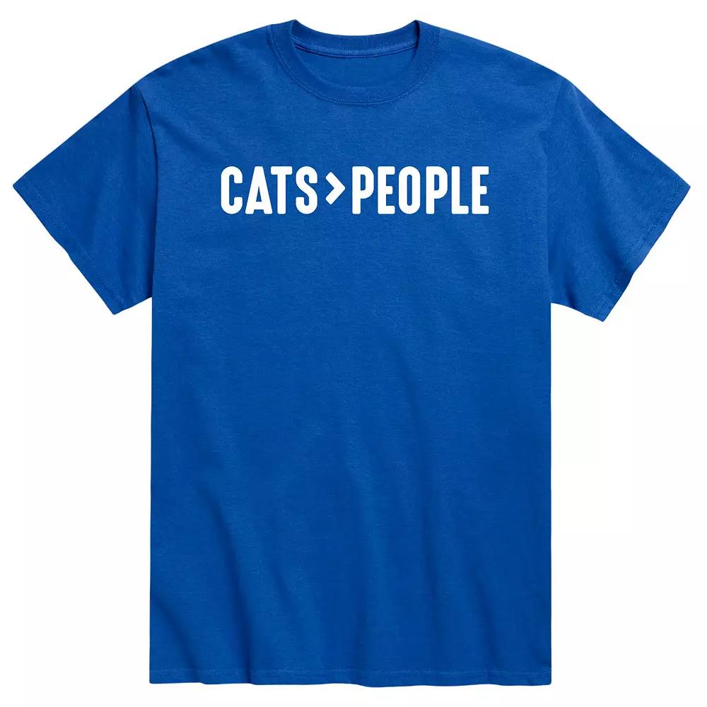 Men's Cats Greater Than People Tee,  Product Image